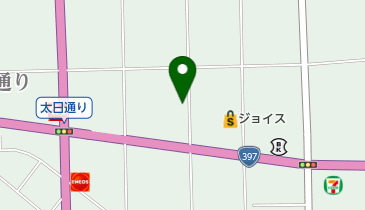 寿司銀の地図画像