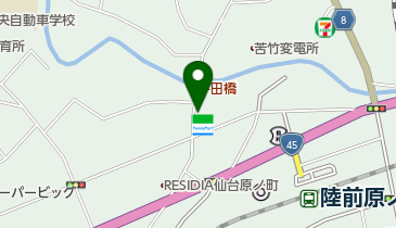 寿し金の地図画像