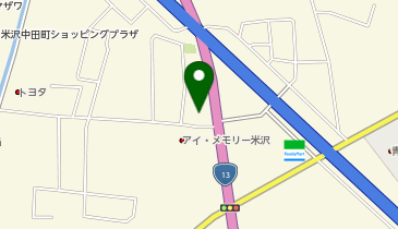 太助寿司 米沢店の地図画像