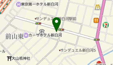 銀寿しの地図画像