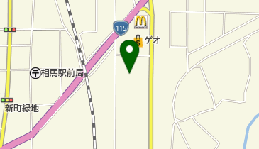 寿司蝶の地図画像