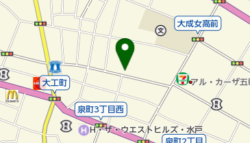 鮨 割烹 豊臣の地図画像