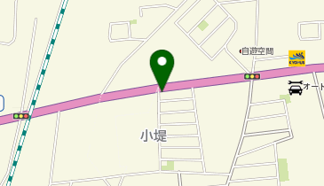 素材の響 蔵寿司の地図画像