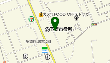 万清すし店の地図画像