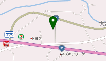 すし処なりたの地図画像