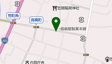 くるみ稲荷ずし 二ツ木の地図画像