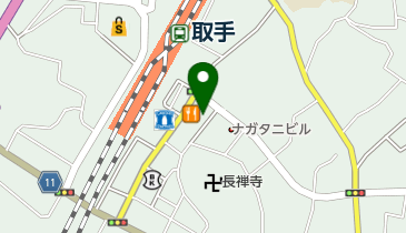 寿し処和泉の地図画像