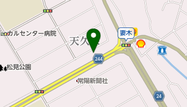 天神の地図画像