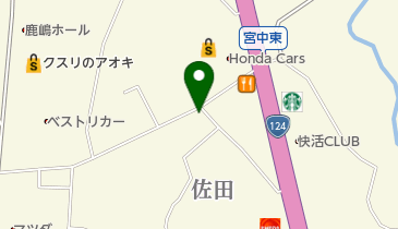 かぶと寿司の地図画像