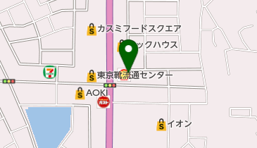 寿司 季節料理 しののめの地図画像