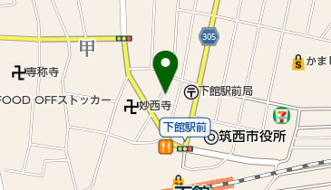 喜作鮨の地図画像