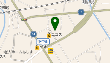 巴寿司の地図画像