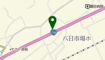 らーめん一家麺小屋 (八日市場店)の地図画像
