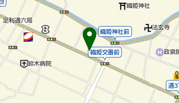 竹葉鮨の地図画像