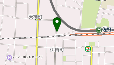 ふみきり寿司の地図画像