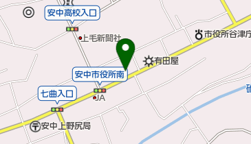 鮨豊の地図画像