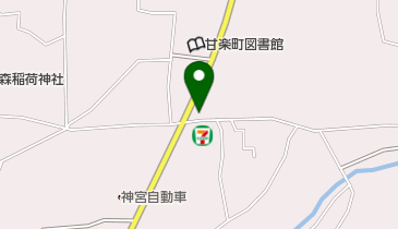 福寿司の地図画像