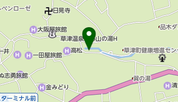 居酒屋まつばの地図画像