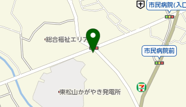 松寿司の地図画像