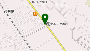 福寿司 支店の地図画像