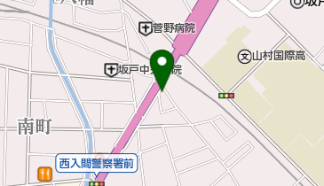 かつら寿司の地図画像