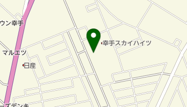 葉菜和寿司の地図画像