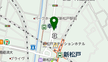 鮨芳の地図画像