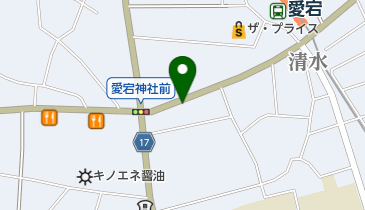 金子寿司の地図画像