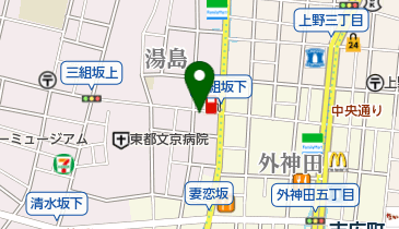 鮨いづ本店の地図画像