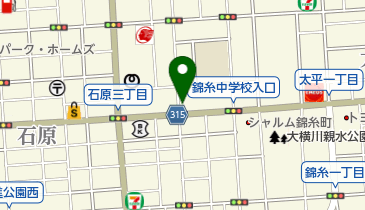 政寿司の地図画像