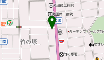 赤兵衛 竹ノ塚本店の地図画像