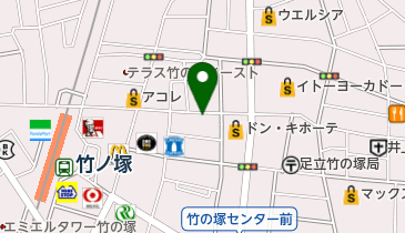 若葉鮨の地図画像