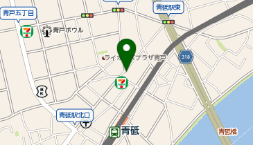 清寿司の地図画像