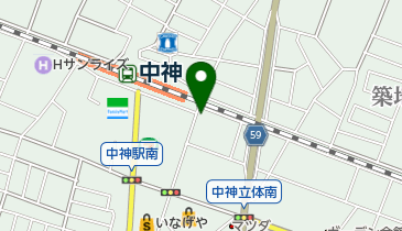 松寿しの地図画像