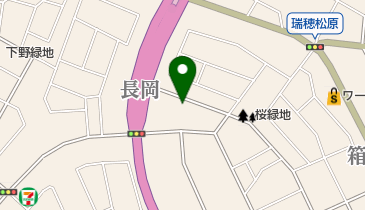 寿し益の地図画像