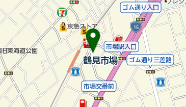 大和寿しの地図画像