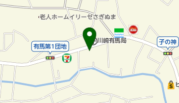 葵扇寿司の地図画像