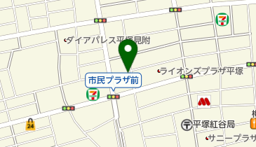 若葉寿司の地図画像