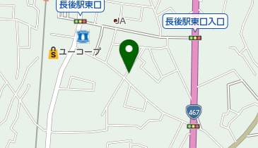 しら川の地図画像