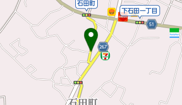 石田一龍 (本店)の地図画像