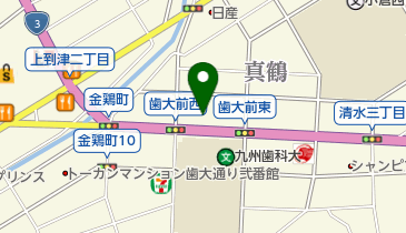 久留米ラーメン 宝龍の地図画像