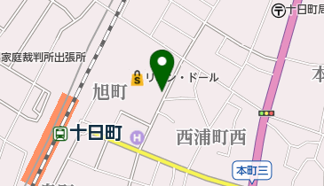 東寿司の地図画像