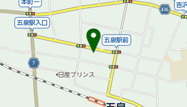 寿司とよの地図画像