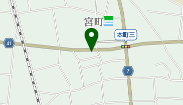 松葉寿司の地図画像