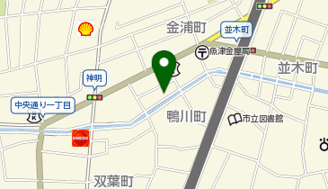 大黒屋寿司店の地図画像