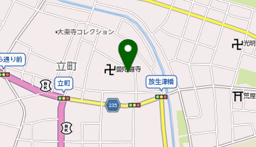 小舟すしの地図画像