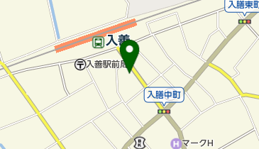 あずま寿しの地図画像