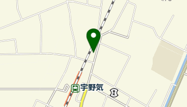 玉寿し宇野気店の地図画像