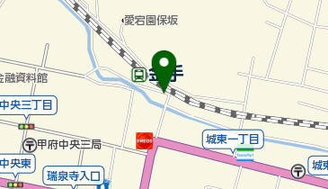 かどや寿司の地図画像