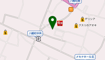 寿しはうすの地図画像